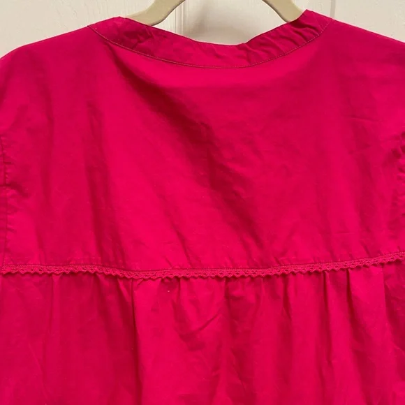 Roller Rabbit Raspberry Pink Tiered Dress - Picture 8 of 10